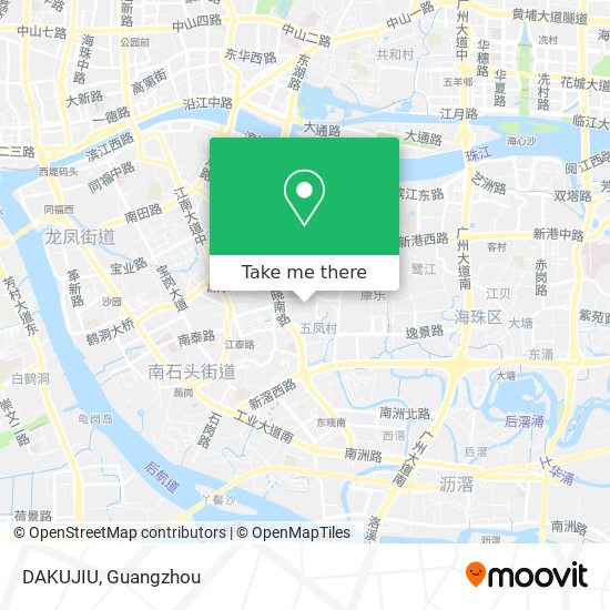 DAKUJIU map