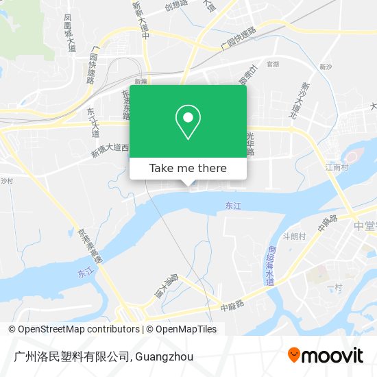 广州洛民塑料有限公司 map