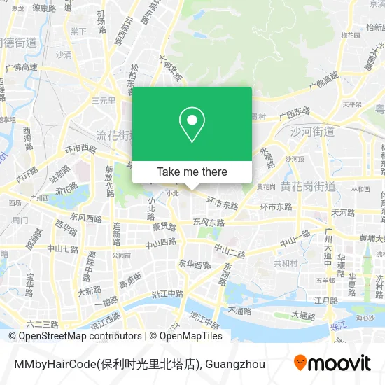 MMbyHairCode(保利时光里北塔店) map