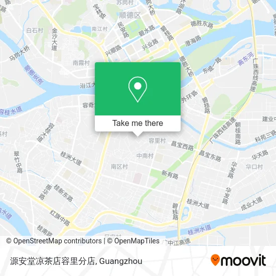 源安堂凉茶店容里分店 map