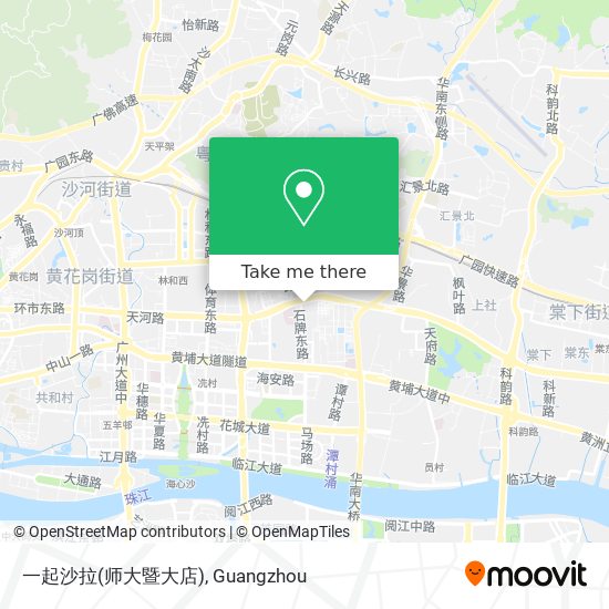 一起沙拉(师大暨大店) map