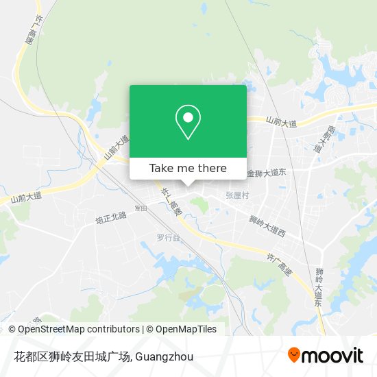 花都区狮岭友田城广场 map