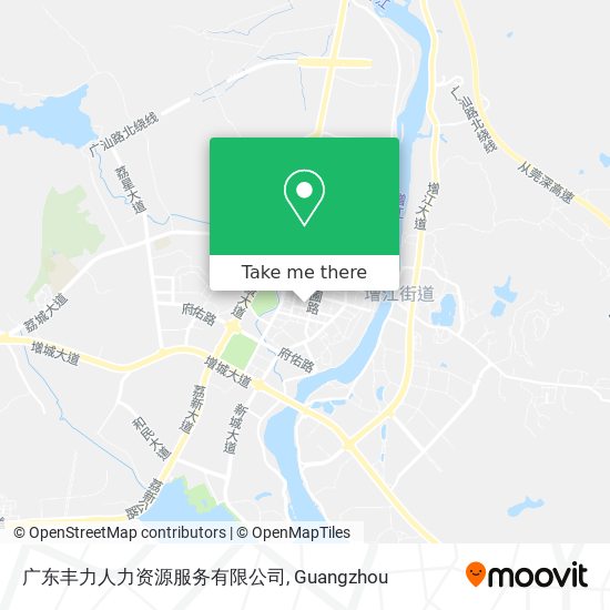 广东丰力人力资源服务有限公司 map