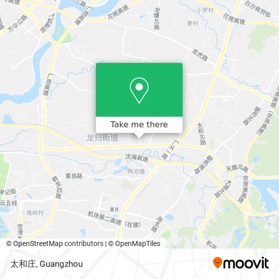 太和庄 map