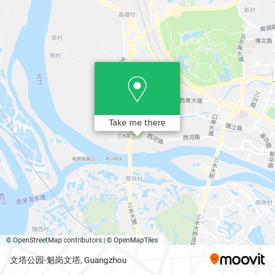 文塔公园-魁岗文塔 map