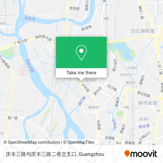 庆丰三路与庆丰三路二巷交叉口 map