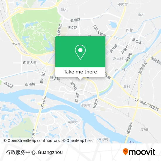 行政服务中心 map
