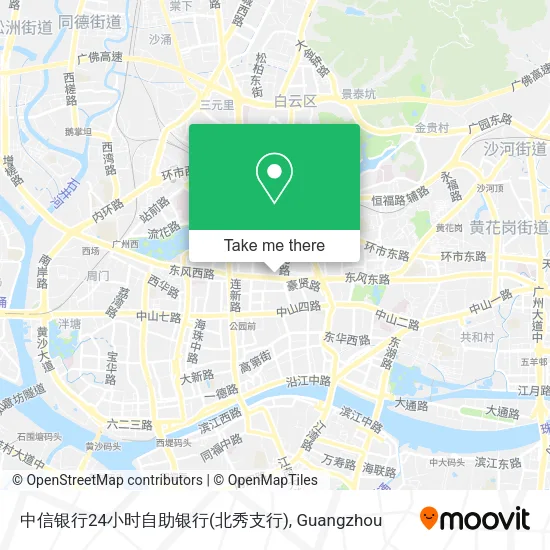 中信银行24小时自助银行(北秀支行) map