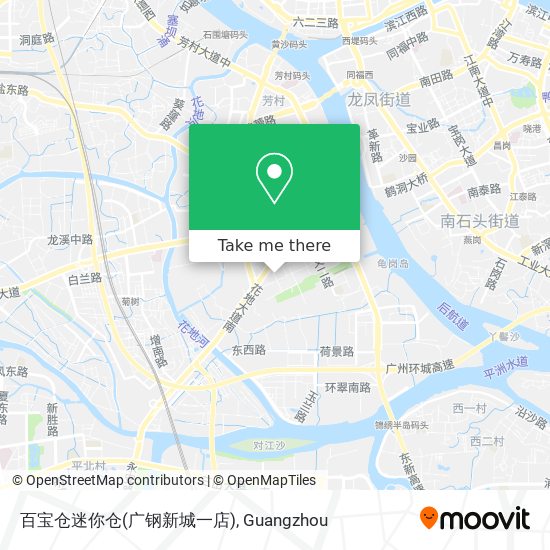 百宝仓迷你仓(广钢新城一店) map
