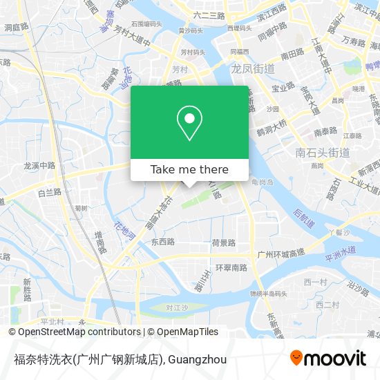 福奈特洗衣(广州广钢新城店) map