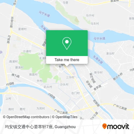 均安镇交通中心荟萃轩7座 map
