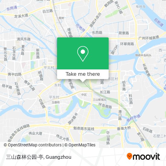 三山森林公园-亭 map