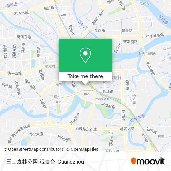 三山森林公园-观景台 map