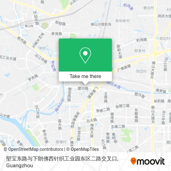 塱宝东路与下朗佛西针织工业园东区二路交叉口 map