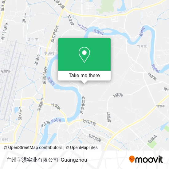 广州宇洪实业有限公司 map