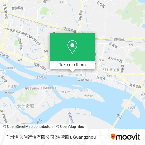 广州港仓储运输有限公司(港湾路) map