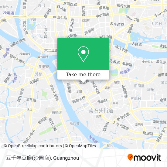 豆千年豆膳(沙园店) map
