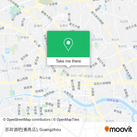 苏荷酒吧(番禺店) map