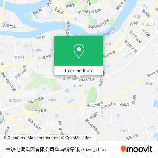 中铁七局集团有限公司华南指挥部 map