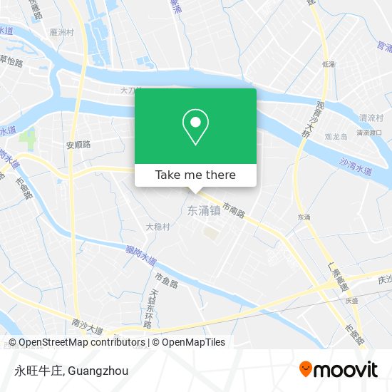 永旺牛庄 map