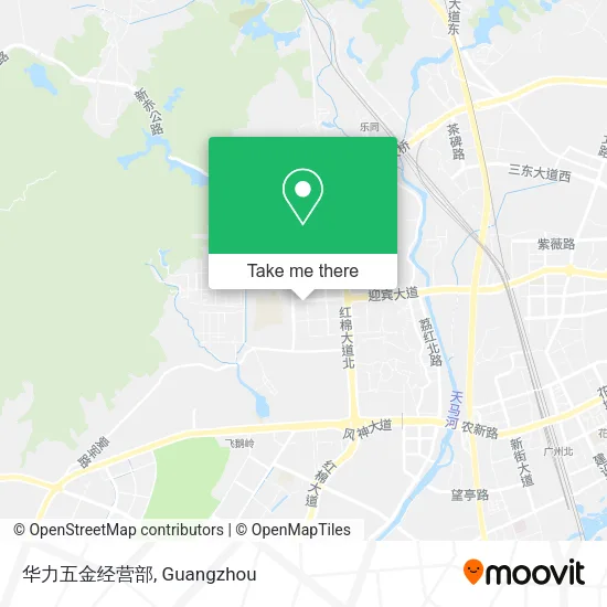 华力五金经营部 map
