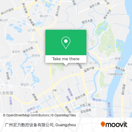 广州宏力数控设备有限公司 map