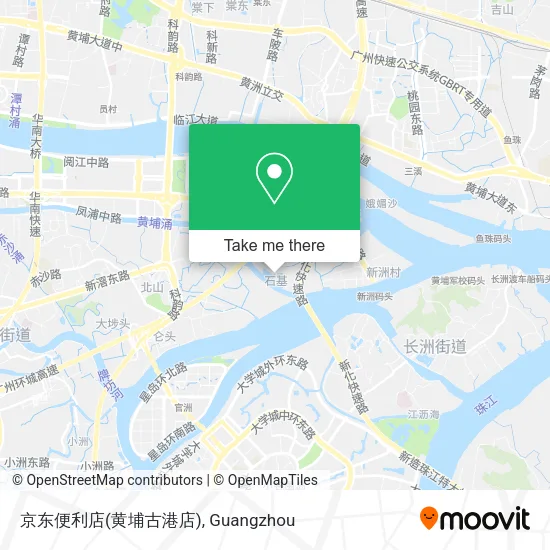 京东便利店(黄埔古港店) map