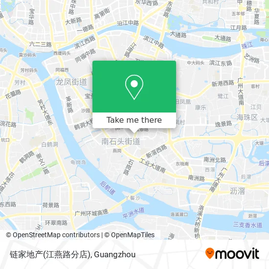 链家地产(江燕路分店) map