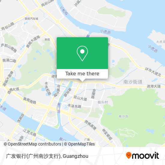 广发银行(广州南沙支行) map