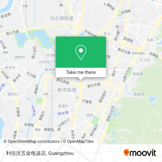 利信洪五金电器店 map