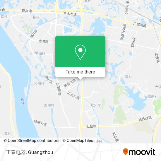 正泰电器 map