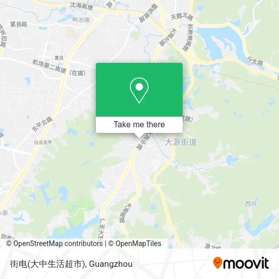 街电(大中生活超市) map