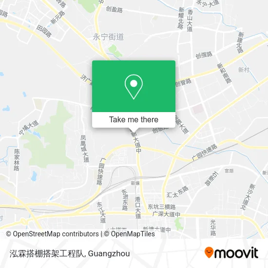 泓霖搭棚搭架工程队 map