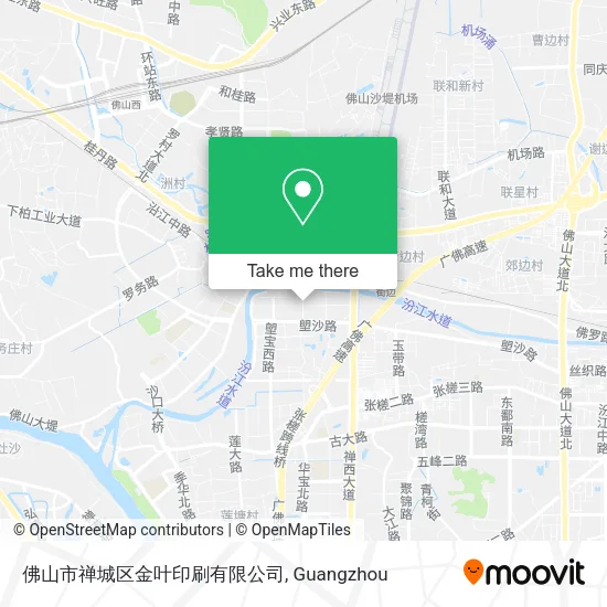 佛山市禅城区金叶印刷有限公司 map