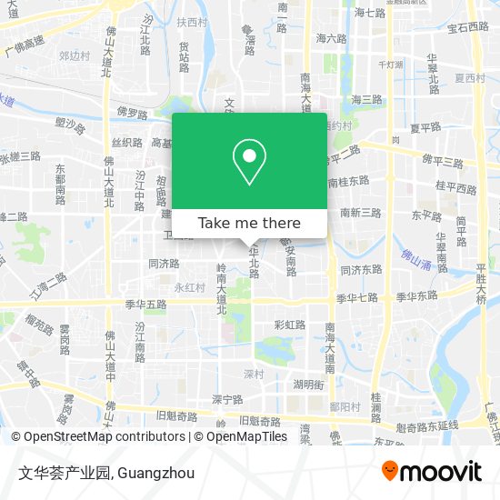 文华荟产业园 map