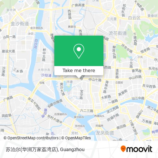 苏泊尔(华润万家荔湾店) map