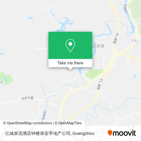 亿城泉说酒店钟楼保安亭地产公司 map