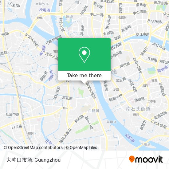 大冲口市场 map
