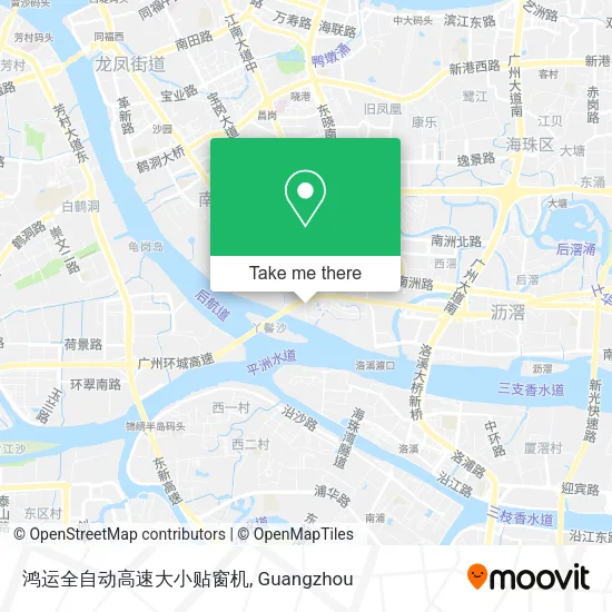 鸿运全自动高速大小贴窗机 map