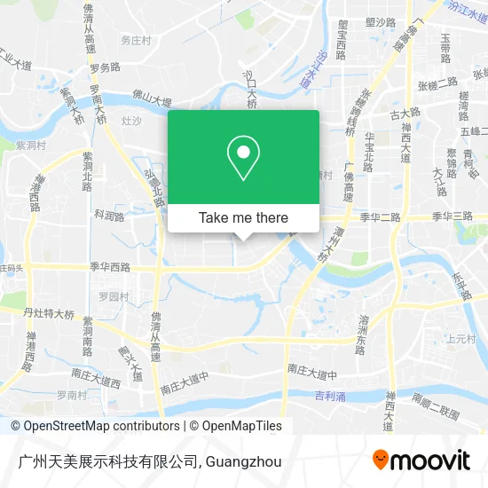 广州天美展示科技有限公司 map