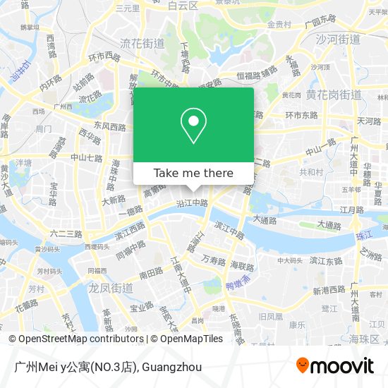 广州Mei y公寓(NO.3店) map