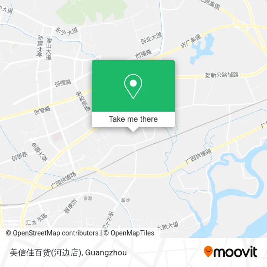 美信佳百货(河边店) map