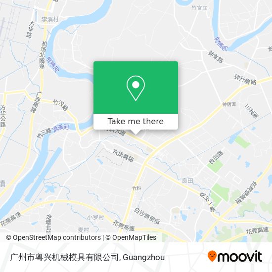 广州市粤兴机械模具有限公司 map