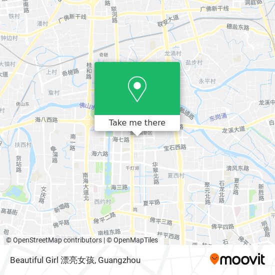 Beautiful Girl 漂亮女孩 map