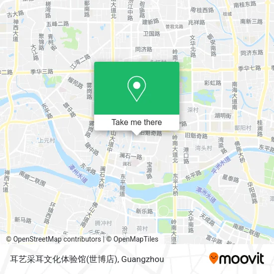 耳艺采耳文化体验馆(世博店) map