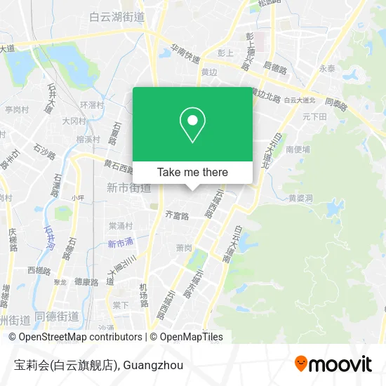 宝莉会(白云旗舰店) map