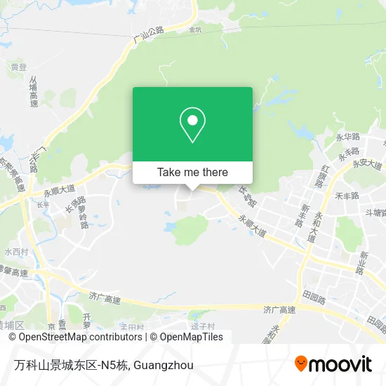 万科山景城东区-N5栋 map