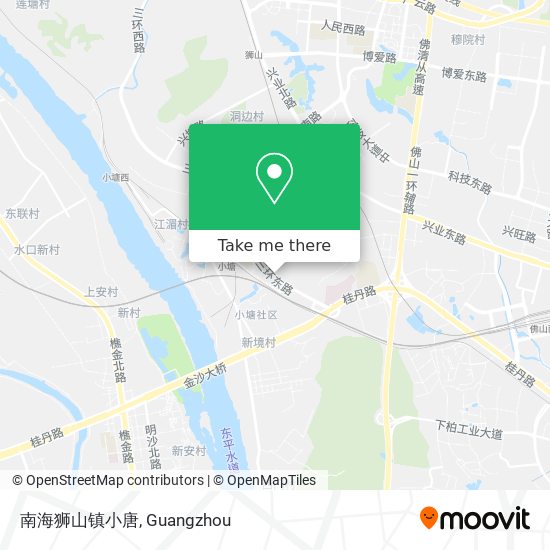 南海狮山镇小唐 map
