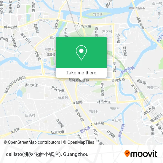 callisto(佛罗伦萨小镇店) map
