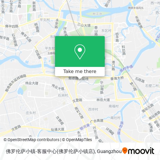 佛罗伦萨小镇-客服中心(佛罗伦萨小镇店) map